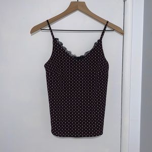 Printed banana republic tank cami
